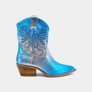 Metallic Cowboy Boots